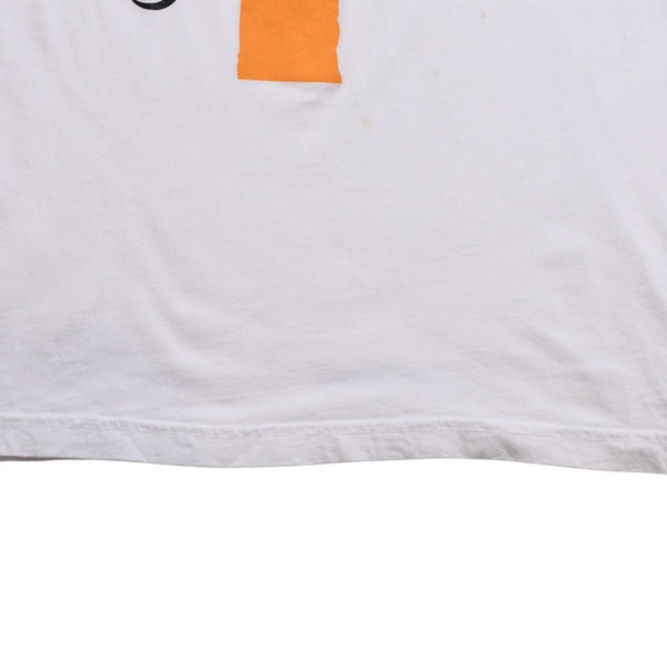CHROME HEARTS T-shirt AOYAMA 20TH ANNIVERSARY Richard Stark Size L White Orange Good Condition Used 4a003857