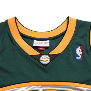 新品同様品 Mitchell&Ness ミッチェルアンドネス シアトルスーパーソニックス ケビンデュラント 2007-08 オーセンティックジャージ Mサイズ 中古 4a002209