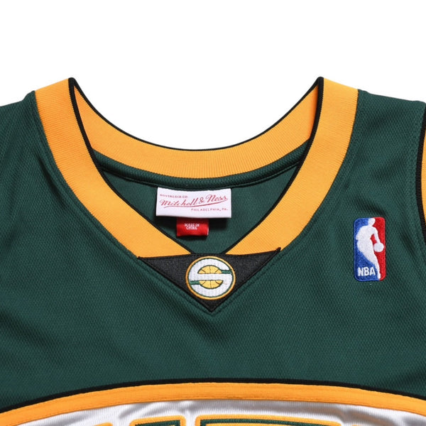 新品同様品 Mitchell&Ness ミッチェルアンドネス シアトルスーパーソニックス ケビンデュラント 2007-08 オーセンティックジャージ Mサイズ 中古 4a002209