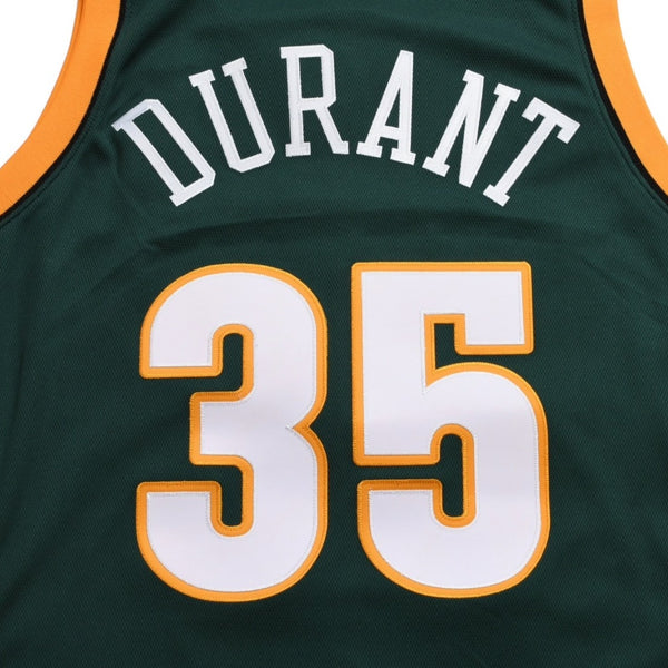 新品同様品 Mitchell&Ness ミッチェルアンドネス シアトルスーパーソニックス ケビンデュラント 2007-08 オーセンティックジャージ Mサイズ 中古 4a002209