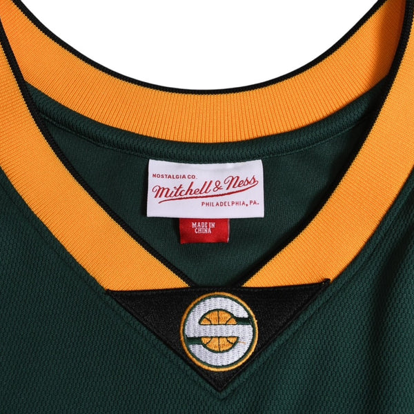 新品同様品 Mitchell&Ness ミッチェルアンドネス シアトルスーパーソニックス ケビンデュラント 2007-08 オーセンティックジャージ Mサイズ 中古 4a002209