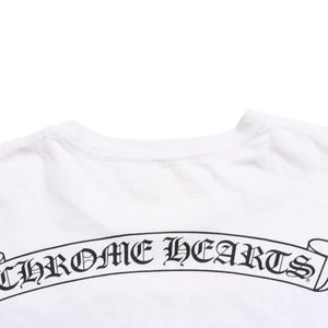 CHROME HEARTS T-shirt AOYAMA 20TH ANNIVERSARY Richard Stark Size L White Orange Good Condition Used 4a003857