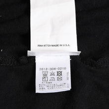 画像をギャラリービューアに読み込む, CHROME HEARTS クロムハーツ Tシャツ 半袖 Vネック スクロールラベルロゴ Black ブラック 美品 中古 4a003863