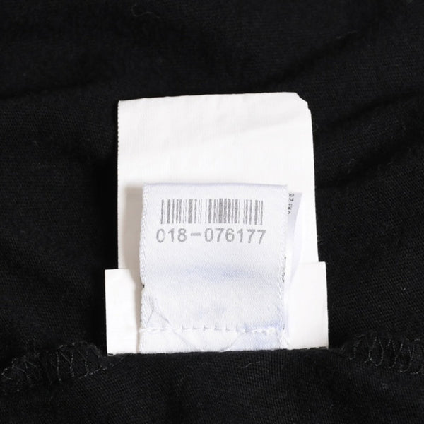 CHROME HEARTS Chrome Hearts T-shirt Short Sleeve V-neck Scroll Label Logo Black Black Good Condition Used 4a003863