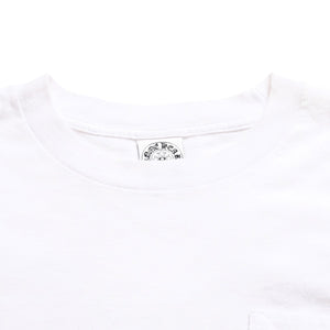 Very good condition CHROME HEARTS FOTI MAHALIA Skull Wing Pocket T-shirt Joe Foti Mahalia White M size Used 4a003854