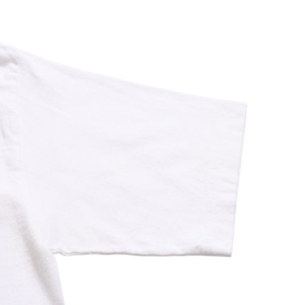 Very good condition CHROME HEARTS FOTI MAHALIA Skull Wing Pocket T-shirt Joe Foti Mahalia White M size Used 4a003854