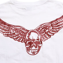 画像をギャラリービューアに読み込む, 極美品 CHROME HEARTS クロムハーツ FOTI MAHALIA スカルウィング ポケットTシャツ ジョーフォティ マハリア ホワイト Mサイズ 中古 4a003854