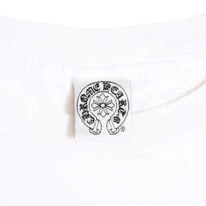 Very good condition CHROME HEARTS FOTI MAHALIA Skull Wing Pocket T-shirt Joe Foti Mahalia White M size Used 4a003854