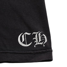 画像をギャラリービューアに読み込む, CHROME HEARTS クロムハーツ Star Vertical Logo Tシャツ ヴァーティカルロゴ スターライン CHスター 五芒星 CHクロス ブラック Sサイズ 美品 中古 4a003862