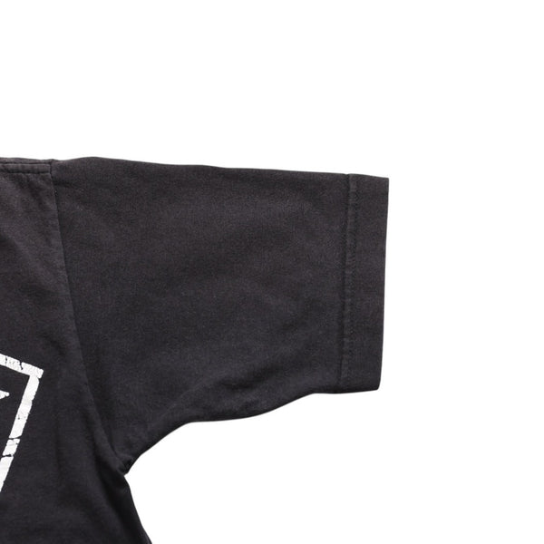 CHROME HEARTS Star Vertical Logo T-shirt Vertical Logo Star Line CH Star Pentagram CH Cross Black Size S Good Condition Used 4a003862