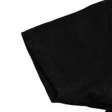 画像をギャラリービューアに読み込む, CHROME HEARTS クロムハーツ Tシャツ 半袖 Vネック スクロールラベルロゴ Black ブラック 美品 中古 4a003863