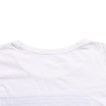 Load image into Gallery viewer, CHROME HEARTS クロムハーツ Joe Foti フォティドッグ ストライプ柄Tシャツ 半袖Tシャツ ボーダー柄 スカル ホースシュー CHクロス ホワイト ブラック 美品 中古 4a003850