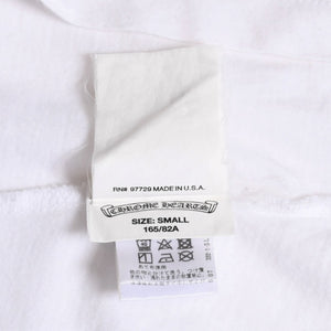 CHROME HEARTS Joe Foti Foti Dog Striped T-shirt Short Sleeve T-shirt Border Pattern Skull Horseshoe CH Cross White Black Good Condition Used 4a003850