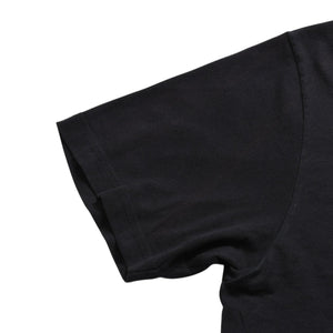 CHROME HEARTS Vertical Logo T-shirt Scroll Label Logo Black Yellow Size L Good Used 4a003858
