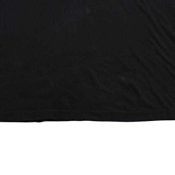 CHROME HEARTS Vertical Logo T-shirt Scroll Label Logo Black Yellow Size L Good Used 4a003858