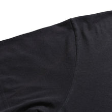 Load image into Gallery viewer, CHROME HEARTS クロムハーツ ヴァーティカルロゴ Tシャツ スクロールラベルロゴ ブラック イエロー サイズL 良品 中古 4a003858