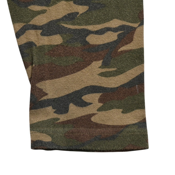 CHROME HEARTS Camo Camouflage Pattern Leggings Tights CH Scroll Print Green Black Good Condition Used 4a003870