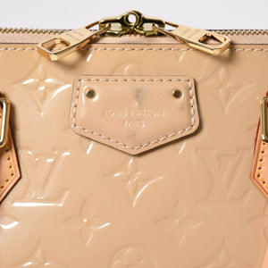 LOUIS VUITTON Monogram Vernis Montebello PM 2WAY Bag M90167 Beige Gold Hardware Used 4a003885