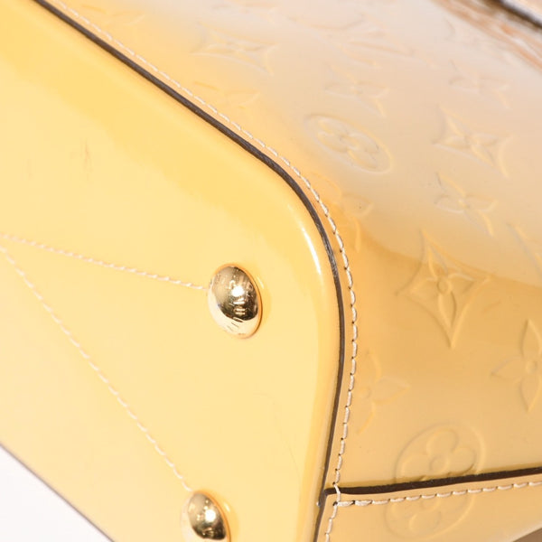 LOUIS VUITTON Monogram Vernis Montebello PM 2WAY Bag M90167 Beige Gold Hardware Used 4a003885