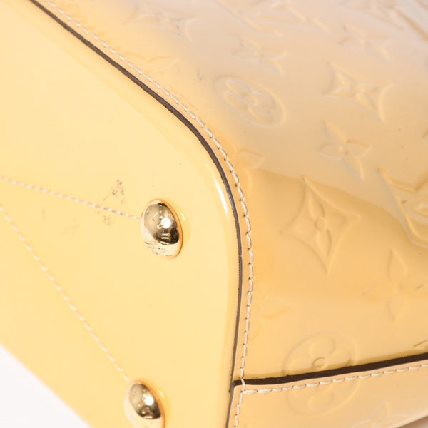 LOUIS VUITTON Monogram Vernis Montebello PM 2WAY Bag M90167 Beige Gold Hardware Used 4a003885