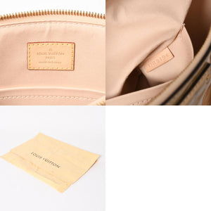 LOUIS VUITTON Monogram Vernis Montebello PM 2WAY Bag M90167 Beige Gold Hardware Used 4a003885