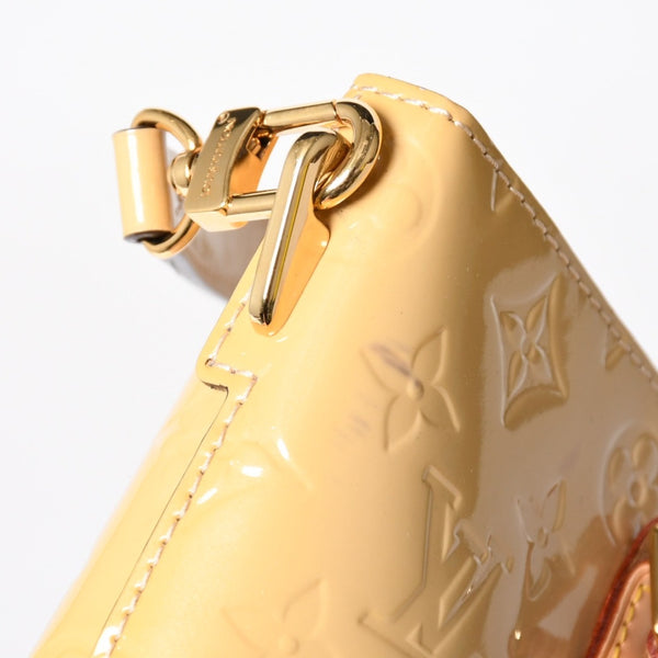 LOUIS VUITTON Monogram Vernis Montebello PM 2WAY Bag M90167 Beige Gold Hardware Used 4a003885