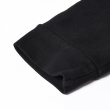 画像をギャラリービューアに読み込む, 新品同様 CHROME HEARTS クロムハーツ レザークロスパッチ ハーフジップスウェット セメタリークロスパッチ パテントレザー ハラコ ラムレザー シルバー925 Sサイズ 中古 4a004023