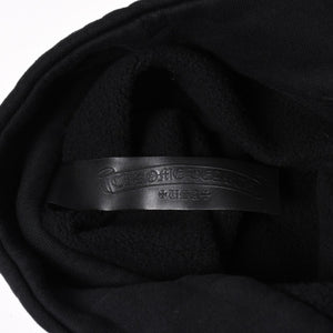 Like new CHROME HEARTS Leather Cross Patch Half Zip Sweat Cemetery Cross Patch Patent Leather Haraco Lamb Leather S Size Used 4a004023