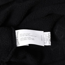 画像をギャラリービューアに読み込む, 新品同様 CHROME HEARTS クロムハーツ レザークロスパッチ ハーフジップスウェット セメタリークロスパッチ パテントレザー ハラコ ラムレザー シルバー925 Sサイズ 中古 4a004023
