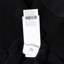 画像をギャラリービューアに読み込む, 新品同様 CHROME HEARTS クロムハーツ レザークロスパッチ ハーフジップスウェット セメタリークロスパッチ パテントレザー ハラコ ラムレザー シルバー925 Sサイズ 中古 4a004023