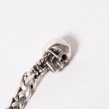 画像をギャラリービューアに読み込む, CHROME HEARTS クロムハーツ フォティ デルフィーノ #5ダガー キーリング スカル クラシックリンク シルバー925 重量86.82g 美品 中古 4a004105