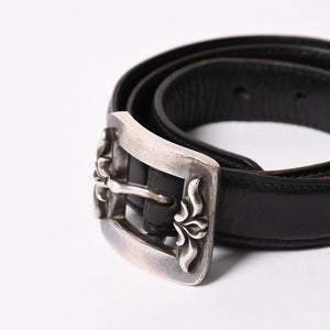CHROME HEARTS クロムハーツ 1インチ クラシック ベルト OTJ サイズ28 スターリングシルバー 美品 中古 4a004100