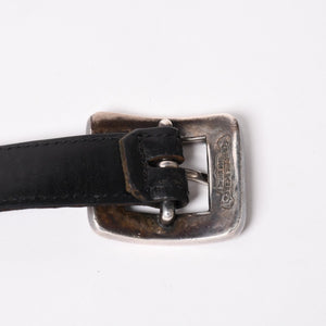 CHROME HEARTS クロムハーツ 1インチ クラシック ベルト OTJ サイズ28 スターリングシルバー 美品 中古 4a004100