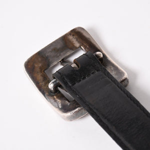 CHROME HEARTS クロムハーツ 1インチ クラシック ベルト OTJ サイズ28 スターリングシルバー 美品 中古 4a004100