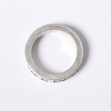 Load image into Gallery viewer, 極美品 CHROME HEARTS クロムハーツ 6mm SPACER FUCKYOU 6mm スペーサーリング 指輪 重量約11.3g サイズ19号 中古4a003797