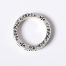Load image into Gallery viewer, 極美品 CHROME HEARTS クロムハーツ 6mm SPACER FUCKYOU 6mm スペーサーリング 指輪 重量約11.3g サイズ19号 中古4a003797