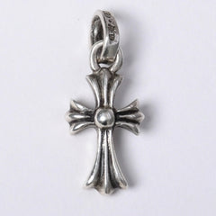 極美品 CHROME HEARTS クロムハーツ ベイビーファットクロス ペンダントトップ 重量約2.3g 旧型 中古 4a003792