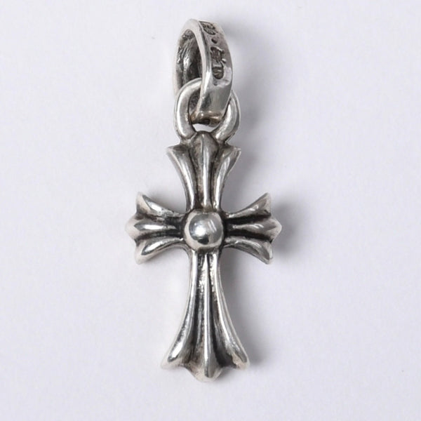 極美品 CHROME HEARTS クロムハーツ ベイビーファットクロス ペンダントトップ 重量約2.3g 旧型 中古 4a003792