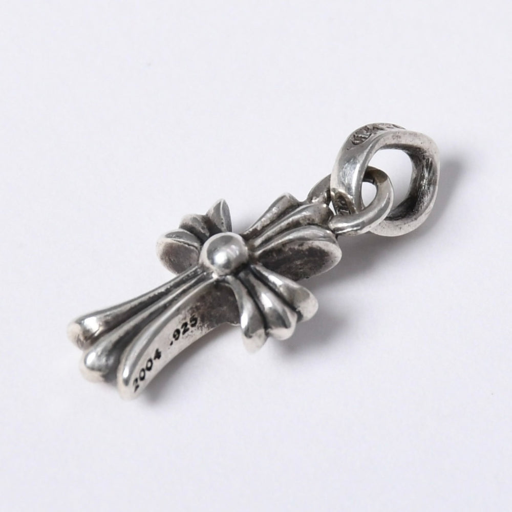 Very Good Condition CHROME HEARTS Baby Fat Cross Pendant Top Weight Approx. 2.3g Old Model Used 4a003792