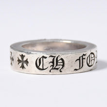 Load image into Gallery viewer, 極美品 CHROME HEARTS クロムハーツ 6mm SPACER FUCKYOU 6mm スペーサーリング 指輪 重量約11.3g サイズ13号 中古 4a003812