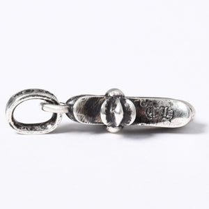 極美品 新型 CHROME HEARTS クロムハーツ CRS BBYFAT ベイビーファットクロス ペンダントトップ チャーム 重量約2.16g シルバー925 中古 4a003806