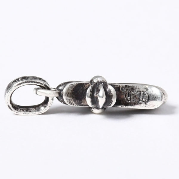 極美品 新型 CHROME HEARTS クロムハーツ CRS BBYFAT ベイビーファットクロス ペンダントトップ チャーム 重量約2.16g シルバー925 中古 4a003806