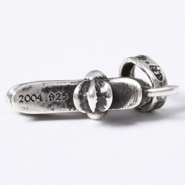 極美品 新型 CHROME HEARTS クロムハーツ CRS BBYFAT ベイビーファットクロス ペンダントトップ チャーム 重量約2.16g シルバー925 中古 4a003806