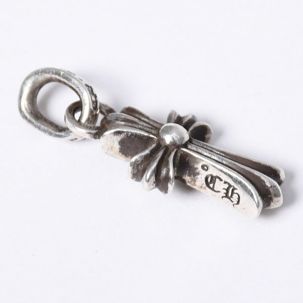 極美品 新型 CHROME HEARTS クロムハーツ CRS BBYFAT ベイビーファットクロス ペンダントトップ チャーム 重量約2.09g シルバー925 中古 4a003791