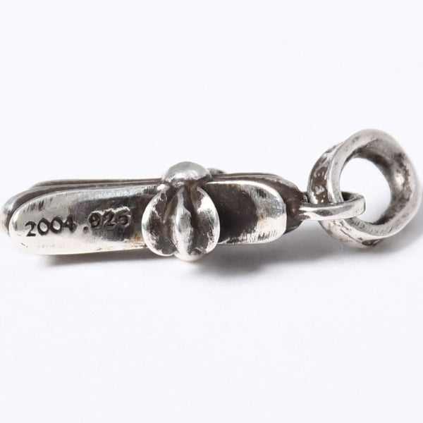 極美品 新型 CHROME HEARTS クロムハーツ CRS BBYFAT ベイビーファットクロス ペンダントトップ チャーム 重量約2.09g シルバー925 中古 4a003791