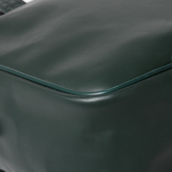 Very Good Condition BOTTEGAVENETA Bottega Veneta Leather Handbag Travel Bag V4658 Intrecciato Dark Green Used 4a003895