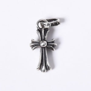 極美品 新型 CHROME HEARTS クロムハーツ CRS BBYFAT ベイビーファットクロス ペンダントトップ チャーム 重量約2.09g シルバー925 中古 4a003808