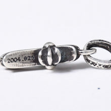 Load image into Gallery viewer, 極美品 新型 CHROME HEARTS クロムハーツ CRS BBYFAT ベイビーファットクロス ペンダントトップ チャーム 重量約2.09g シルバー925 中古 4a003808