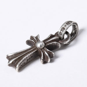 極美品 新型 CHROME HEARTS クロムハーツ CRS BBYFAT ベイビーファットクロス ペンダントトップ チャーム 重量約2.09g シルバー925 中古 4a003808