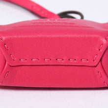Load image into Gallery viewer, 新品同様品 HERMES エルメス バッグチャーム サックオランジュ アニューミロ キーホルダー ピンク Y刻印 中古 4a003617